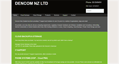 Desktop Screenshot of dencom.co.nz