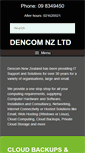 Mobile Screenshot of dencom.co.nz