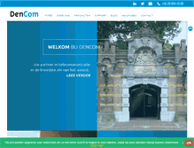 Tablet Screenshot of dencom.nl